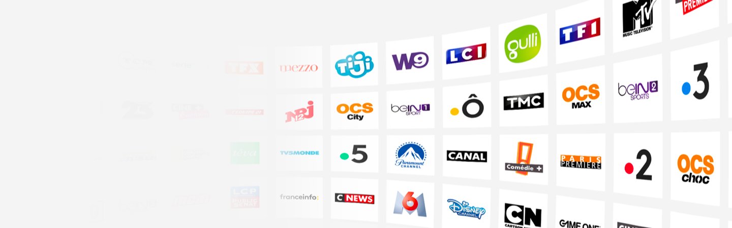 Jusqu'à 200 chaînes TV pour toute la famille, dont 75 en HD