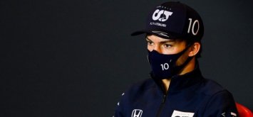 Gasly, l'hommage à Senna