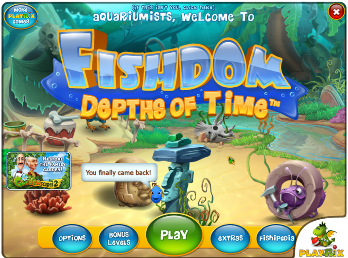 Fishdom Depths Of Time