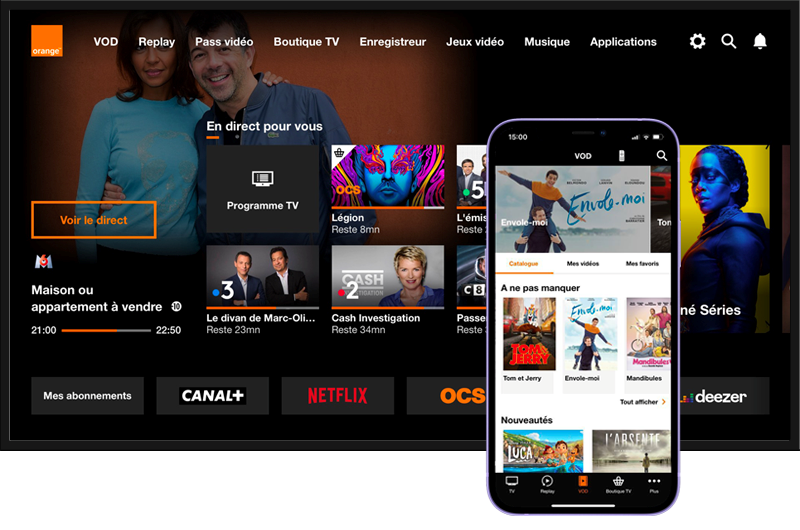 La clé TV Orange, un petit décodeur pour profiter de vos chaînes TV en  vacances - Comparatif d'Offres de BOX Internet et Forfaits Mobiles.