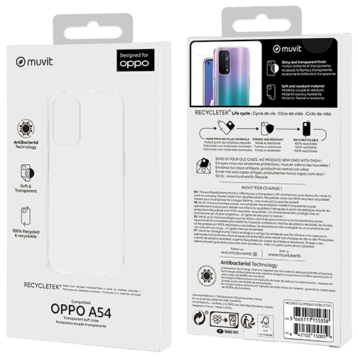 Coque Ecoresponsable Recycletek transparente Xiaomi Redmi 10