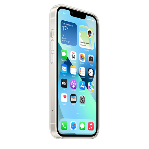 Coque en silicone avec MagSafe