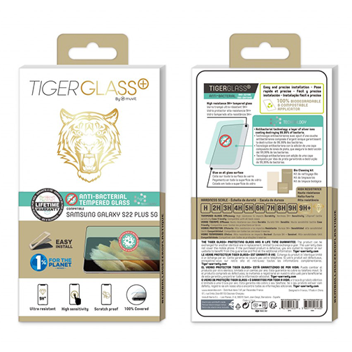 Film Tiger Glass+ pour Samsung Galaxy S22 Plus