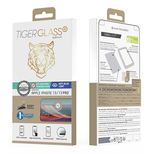 Film de Protection Tiger Glass+ anti-lumière bleue
