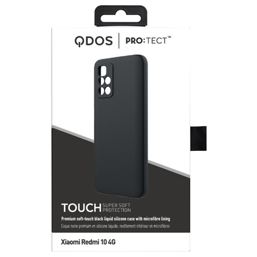 Coque Touch Silicone pour Xiaomi Redmi 10 Noire