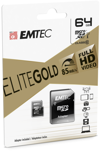 image1_Carte mémoire Micro SD Emtec 64 Go