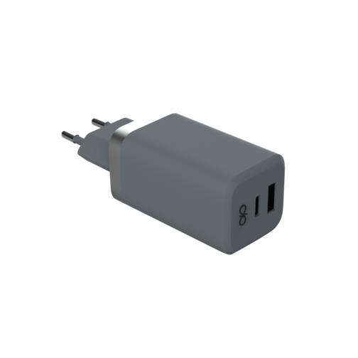 image1_Chargeur Secteur Force Power 2 ports USB-A et USB-C 37W