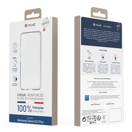 Coque Made in France pour Samsung Galaxy S22 Plus