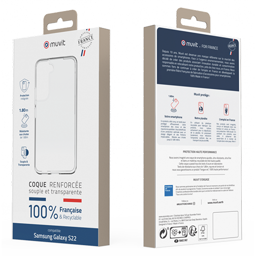 Coque Made in France pour Samsung Galaxy S22