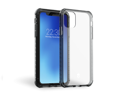 image1_Coque Renforcée Force Case Air Contour Gris pour iPhone 11 et XR