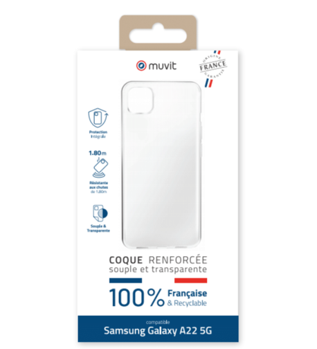 image1_Coque Transparente Made in France pour Samsung Galaxy A22 5G