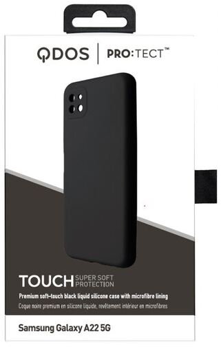 image5_Coque Touch Silicone pour Samsung Galaxy A22 5G Noire