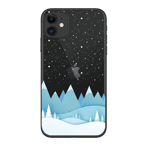 image1_Coque Winter iPhone SE 20 Montagne Neige