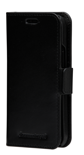 Etui à rabat en cuir Lynge pour iPhone 12 mini