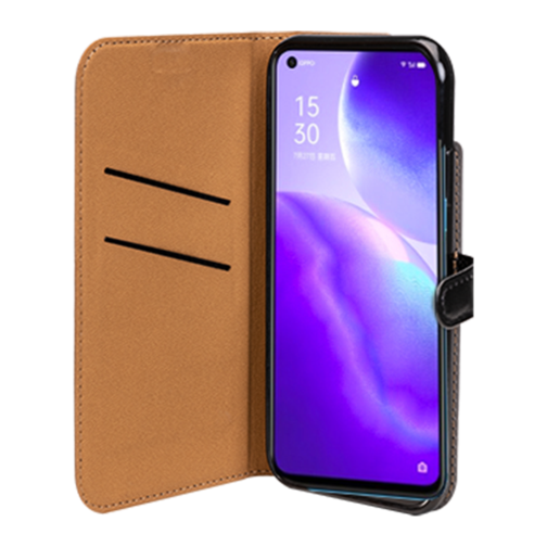 image2_Etui à rabat Wallet pour Oppo Find X3 Lite Noir