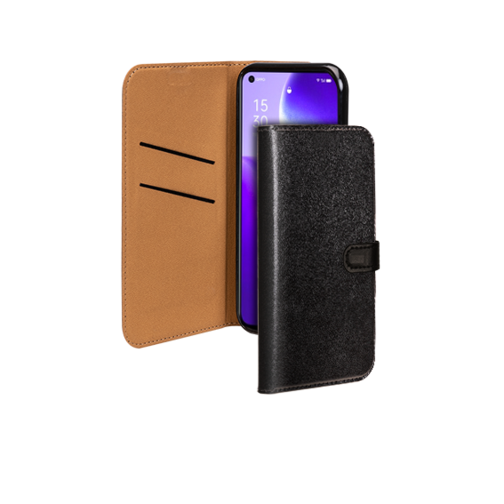 image1_Etui à rabat Wallet pour Oppo Find X3 Lite Noir