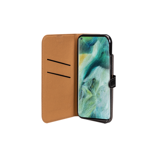 image2_Etui à rabat Wallet pour Oppo Find X3 Neo Noir