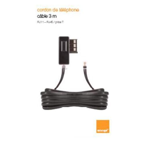 image1_Cordon de téléphone 3m noir
