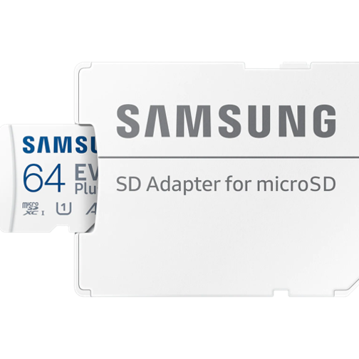 Cartes Micro SD EVO PLUS avec Adaptateur SD 64 Go