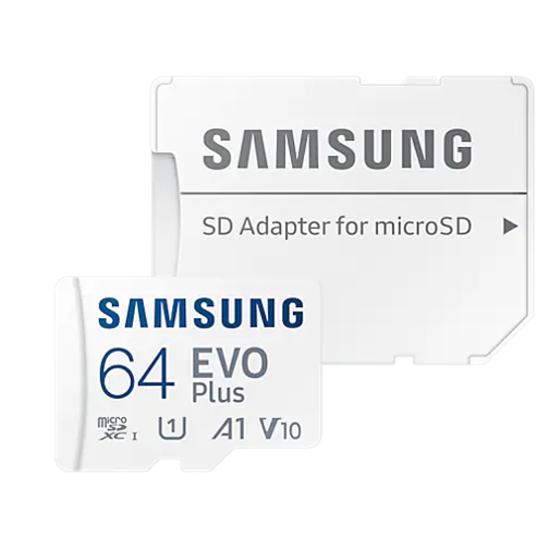 Cartes Micro SD EVO PLUS avec Adaptateur SD 64 Go