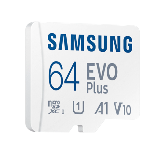 Cartes Micro SD EVO PLUS avec Adaptateur SD 64 Go