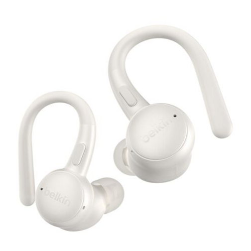 Ecouteurs Belkin sans fil ActiveFit crème