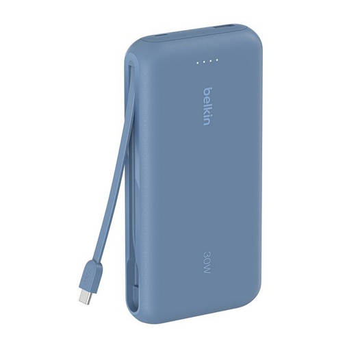 Batterie externe Belkin Power Delivery 20 000 mAh et 30W bleue