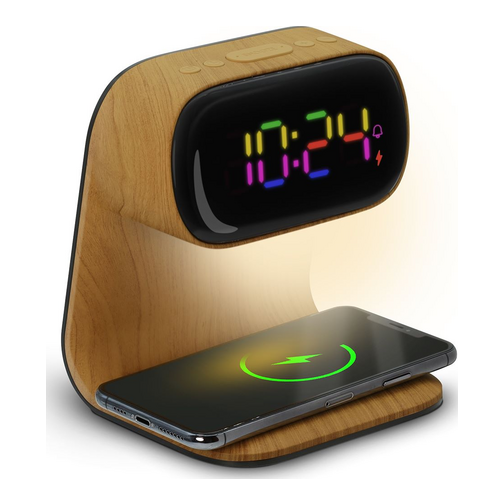 Bigben Réveil chargeur à induction mooov 15 W