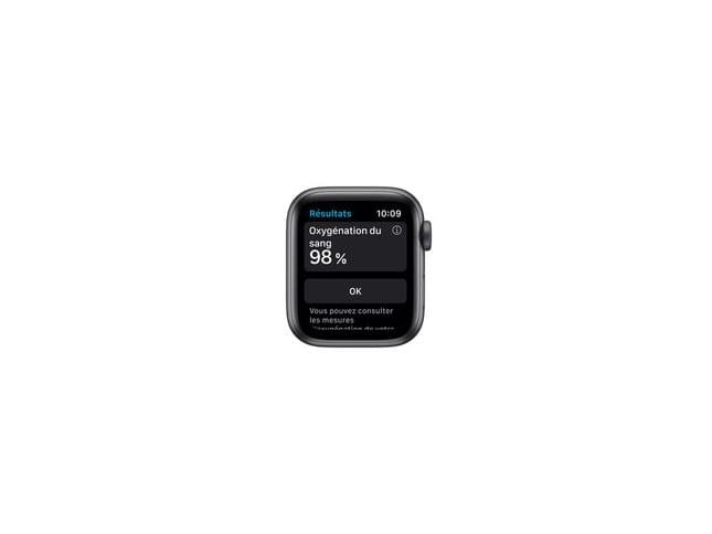 Apple Watch Series 6 Cellular 44mm alu gris sidéral bracelet sport
