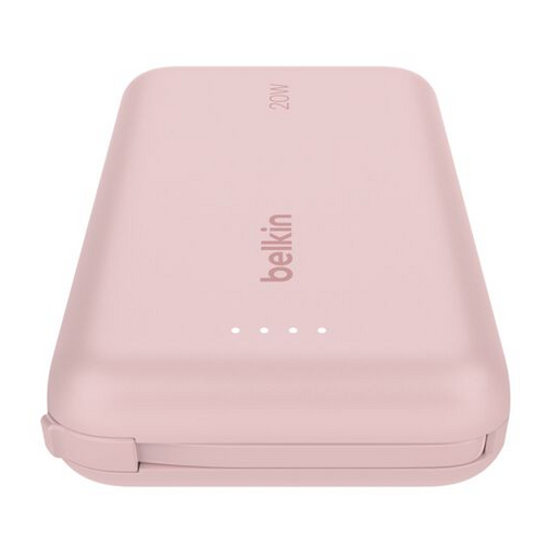 Batterie externe Belkin Power Delivery 10 000 mAh et 20W rose