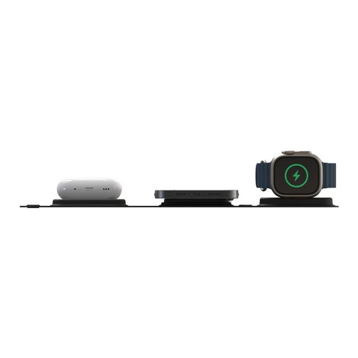 Chargeur à induction 3-en-1 Mophie compatible MagSafe 15W noire