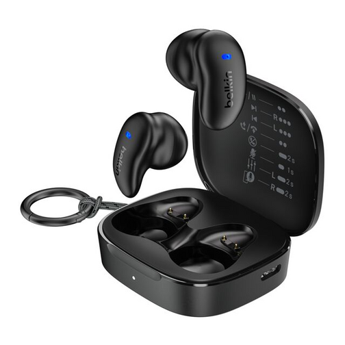 Ecouteurs Belkin SoundForm Anywhere noirs