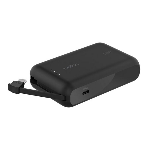 Batterie externe Belkin Power Delivery 10 000 mAh et 20W noire