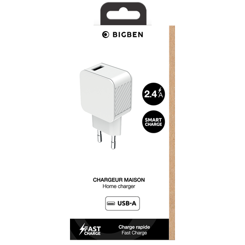 Chargeur secteur Bigben USB-A
