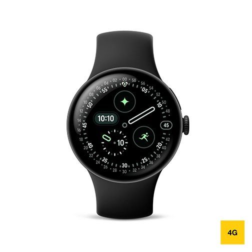 Google Pixel Watch 4 4G 45mm noire