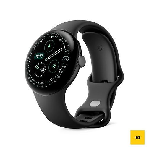 Google Pixel Watch 4 4G 45mm noire