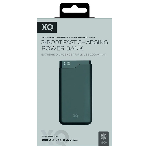 Batterie de secours XQISIT 20 000 mAh