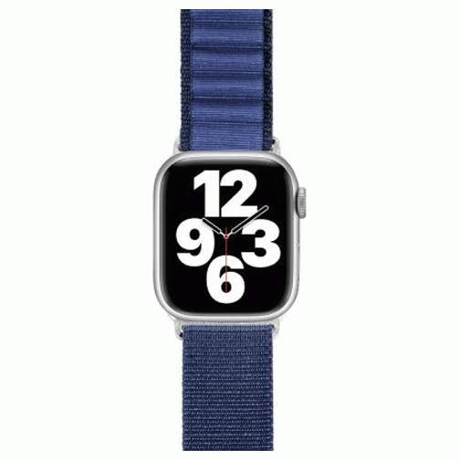 Bracelet Bigben Boucle Alpine pour Apple Watch 38/40/41mm bleu