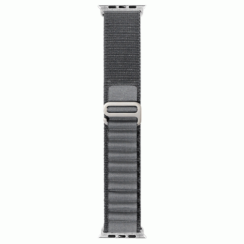 Bracelet Bigben Boucle Alpine pour Apple Watch 38/40/41mm gris