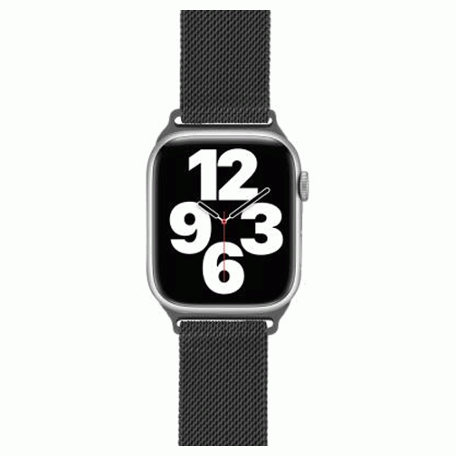 Bracelet Bigben maille milanaise pour Apple Watch 42/44/45/49mm