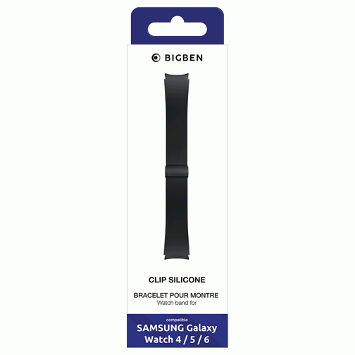 Bracelet Bigben silicone pour Samsung Galaxy Watch 20mm