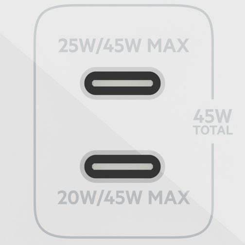 Chargeur secteur Belkin USB-C 45W