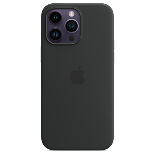 Coque en silicone avec MagSafe pour iPhone 14 Pro Max
