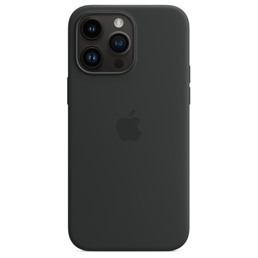 Coque en silicone avec MagSafe pour iPhone 14 Pro Max