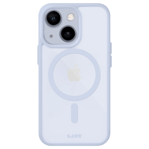 Coque Huex compatible MagSafe pour iPhone 15 bleu ciel