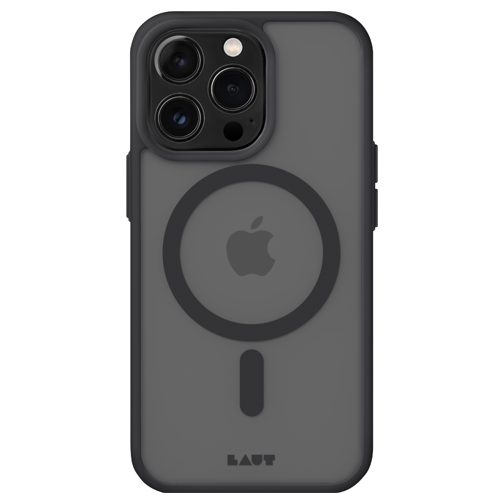 Coque Huex compatible MagSafe pour iPhone 15 Pro noire