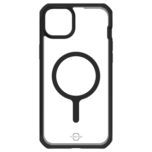 Coque Hybrid ITSKINS compatible MagSafe pour iPhone 15 noire