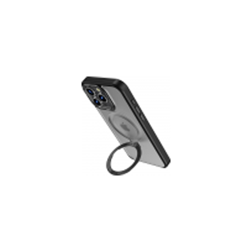 Coque Recycletek compatible MagSafe pour iPhone 15 Pro Max noire 