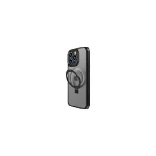 Coque Recycletek compatible MagSafe pour iPhone 15 Pro noire