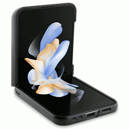Coque The  Blend Lacoste pour Samsung Z Flip5 noire